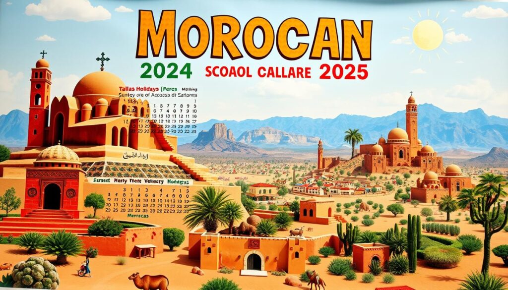 vacances scolaires 2024 et 2025 maroc